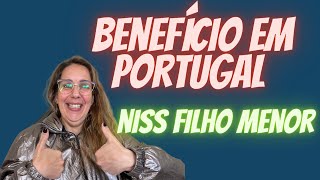 Como tirar Segurança Social do filho menor  ABONO FAMÍLIA PASSO A PASSO Morar em Portugal 2022 [upl. by Anelahs807]