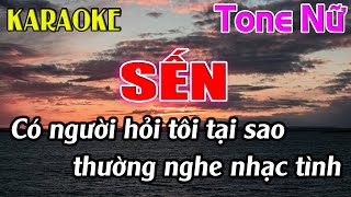 Sến Karaoke Tone Nữ  Ebm  Karaoke Dễ Hát  Beat Mới [upl. by Rehpotsirh]