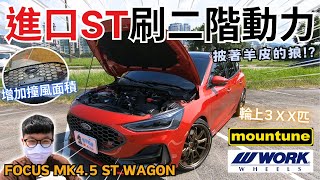 車友改什麼61│FOCUS MK45 正ST車友追求quot動力quot刷二階輪上3XX匹馬力增加撞風面積小眉角分享│【脖子解說】 [upl. by Gizela]