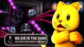 I BEAT ROBLOX PRESSURE NOLIGHT CHALLENGE We Die In The Dark [upl. by Neeneg]