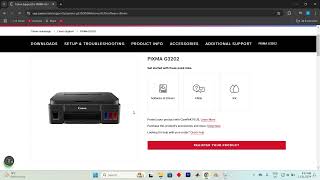 How To Setup Canon PIXMA G3202 Driver Installation In Windows Computer 2024 [upl. by Nichole]
