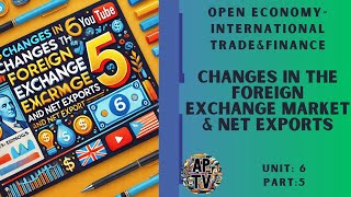 💸AP MacroEconomics Unit 65 Changes in the Foreign Exchange Market and Net Exports💸 [upl. by Sucirdor]