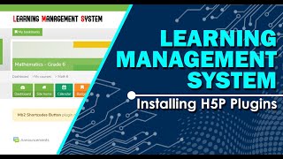 How to Install H5P Plugins in MOODLE [upl. by Shaer]