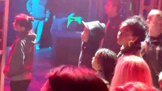 Willow and Jaden Smith Dancing  Justin Bieber My World Tour 12032011 [upl. by Aseefan]