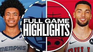 GRIZZLIES at BULLS  NBA PRESEASON FULL GAME HIGHLIGHTS  October 12 2024 [upl. by Htnicayh]