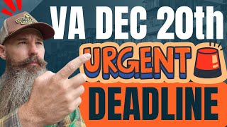 Dec 20th Deadline VA Needs Extra 66 Billion Not 12 Billion in 2025 Officials Tell Congress [upl. by Harmon]