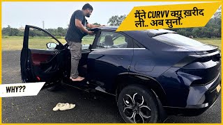 why I Bought TATA Curvv curvv vs creta [upl. by Aisatnaf]