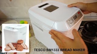 Tesco BM1333 Breadmaker  Review and Usage [upl. by Sullecram]