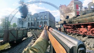 Enlisted Lehrter Bahnhof West  Battle of Berlin Gameplay 1440p 60FPS [upl. by Helsell683]