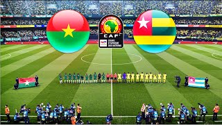 BURKINA FASO vs TOGO  AFRICA CUP OF NATIONS QUALIFICATION 2023 [upl. by Amirak626]