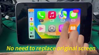 Mercedes TouchscreenCarPlay For W205176156117 NTG4050 [upl. by Aihselat]