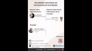 Primer encuentro nacional de estudiantes de economía en la ACCE [upl. by Waters338]