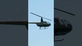 Robinson R44 Raven II helicopter hovering [upl. by Gnouc603]