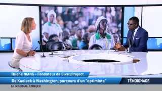 Journal Afrique de TV5MONDE DE Kaolack à Washington le parcours dun quotéternel optimistequot [upl. by Fanni]