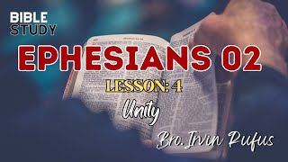 Bible Study  Book of Ephesians Chapter 2  Lesson 4  Houston Tamil Church [upl. by Rhys]