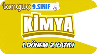 9Sınıf Kimya 1Dönem 2Yazılıya Hazırlık 📑 2024 [upl. by Jandel482]