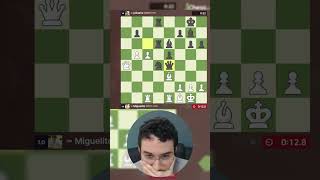 EL ATRACO POR MISSCLICK 🪤GM MIGUELITO vs GM IBARRA ajedrez chess [upl. by Rickert927]