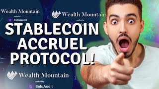 IS THIS THE BEST STABLECOIN ACCRUAL PROTOCOL  WEALTH MOUNTAIN  CRYPTO REVIEW [upl. by Hackett]