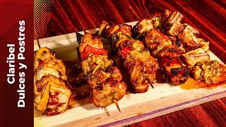 Brochetas de Pollo Jugosas en Freidora de Aire con Pocos Ingredientes Receta Fácil y Sabrosa [upl. by Luke]