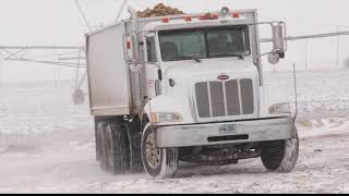 Washakie County Wyoming Sugar Beet Harvest [upl. by Ikcim]