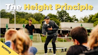 The Height Principle  How to Set in Roundnet Spikeball [upl. by Robbin]