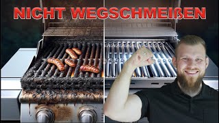 Großer Schock Gasgrill nach dem Winter vergammelt  So wird er wieder wie neu [upl. by Cristine]