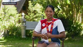 Joanie Delgaco first Filipina rower in the Olympics [upl. by Evangelia310]