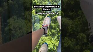 Best International Place to visit for Honeymoon Family Trip 🤩 shorts bestplacestovisit travel [upl. by Pierce]