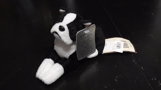 1997 STUFFINS K9 LUMPYS BOSTON TIRRER DOG PLUSH REVIEW [upl. by Traver]