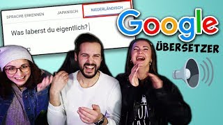 NICHT LACHEN CHALLENGE MIT GOOGLE ÜBERSETZER Bianca VS Kaan VS Dania [upl. by Chantalle]