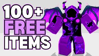 OMG 100 FREE ROBLOX ITEMS 😮 NEW COMPILATION 2024 [upl. by Ion]