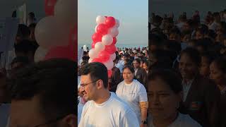 Medicover hospital arranged world heart awareness program and walk Rk Beach visakhapatnam [upl. by Charie605]