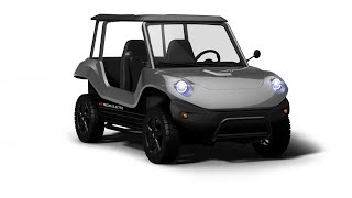 Tazzari Buggy EV 2022 Exterior Interior SlideShow [upl. by Saihtam]