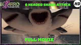 6 Headed shark attack  Action  HD  Full Movie in English [upl. by Amerak]