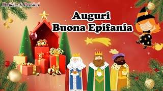 BUONA EPIFANIA A TUTTI 👑🎁💫🌹FELICE BEFANA🌷🎁06 GENNAIO [upl. by Lap]