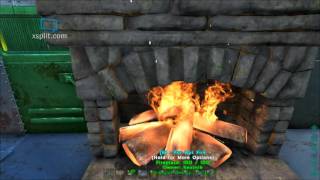 ARK Survival Evolved Patch 227 Fire Place a look at Industrial Forge cage and Industrial Cooker [upl. by Jarret782]