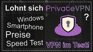 PrivateVPN  VPN einrichten Speed Test und Tutorial des VPN Anbieter [upl. by Adniral]