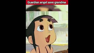 Guardian angel save grandma 😱 shorts viral [upl. by Nirre]