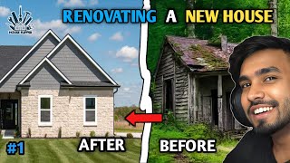 RENOVATING A NEW HOUSE  HOUSE FLIPPER MOBILE GAMEPLAY 1 [upl. by Dalton830]