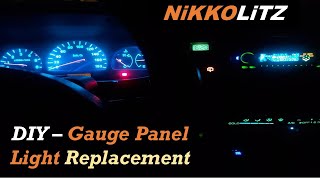 Isuzu Crosswind  Sportivo Dashboard Gauge Panel Replacement [upl. by Latt25]