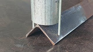 the secret of cutting metal pipes why no welder discusses this secret trick  pipe cutting tricks [upl. by Naresh]