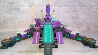 G1 Trypticon  Original Transformers Generation 1 Action Figure Review  Guide to 100 Complete [upl. by Williamson150]