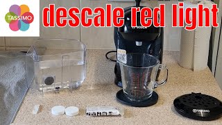 Bosch Tassimo Coffee Machine RED LIGHT fix [upl. by Anayet]