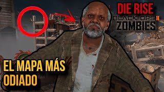 Nadie QUIERE Eate MAPA de Balck Ops 2 Zombies XD Die Rise [upl. by Nerissa]