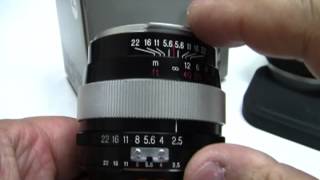 Voigtlander COLORHELIAR 75mm F25 SL [upl. by Rabi]