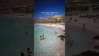 falasarma beach chania crete beach crete [upl. by Eamaj]