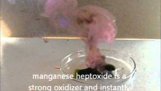 manganese heptoxide [upl. by Brandon538]