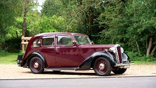 Lanchester Fourteen Roadrider De Luxe Saloon 1939 [upl. by Christmann]