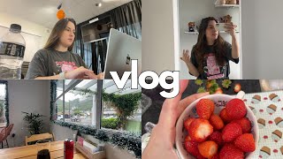 work vlog cozinhando skin care dorama e muita chuva [upl. by Nessa973]