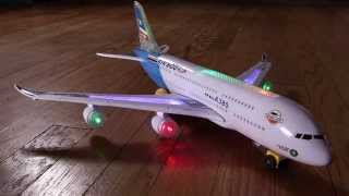 Battery Operated Airbus A380 Toy [upl. by Narcis]